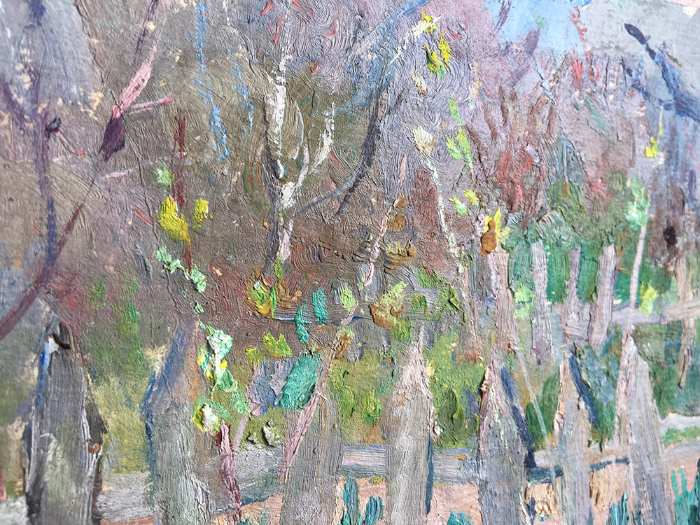 Painting "Spring" by Elena Yablonskaya