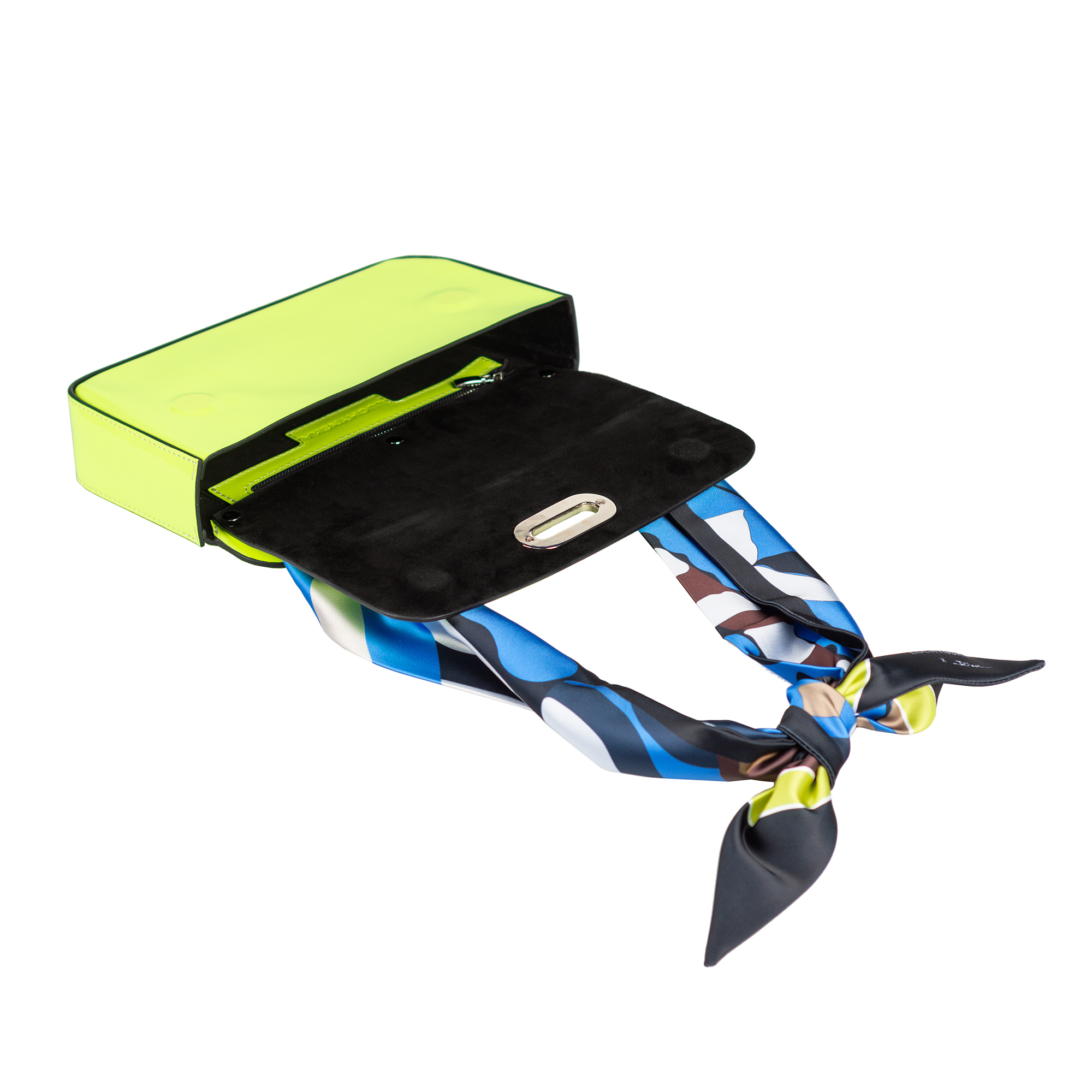 Patent leather bag PARTY Bag neon