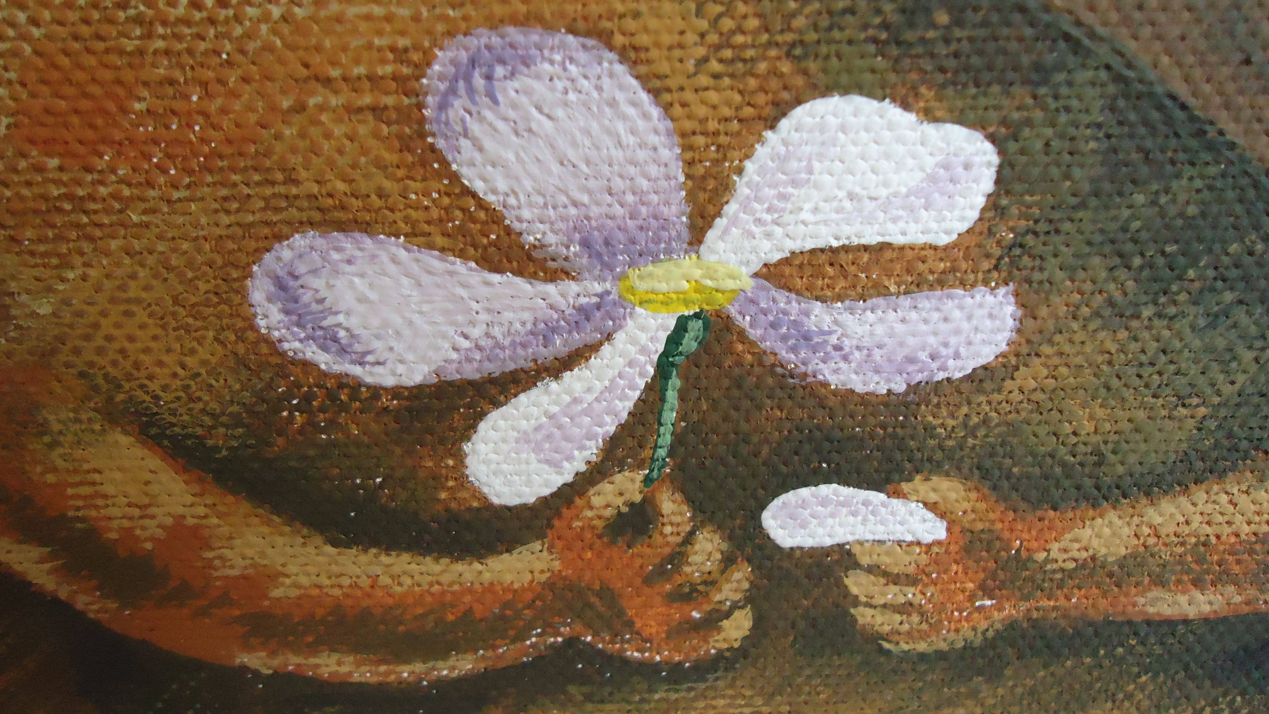 Fortune telling on flower petals