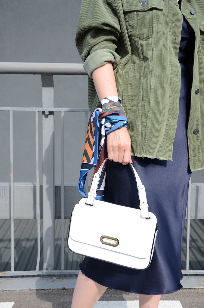 Patent leather bag PARTY Bag white