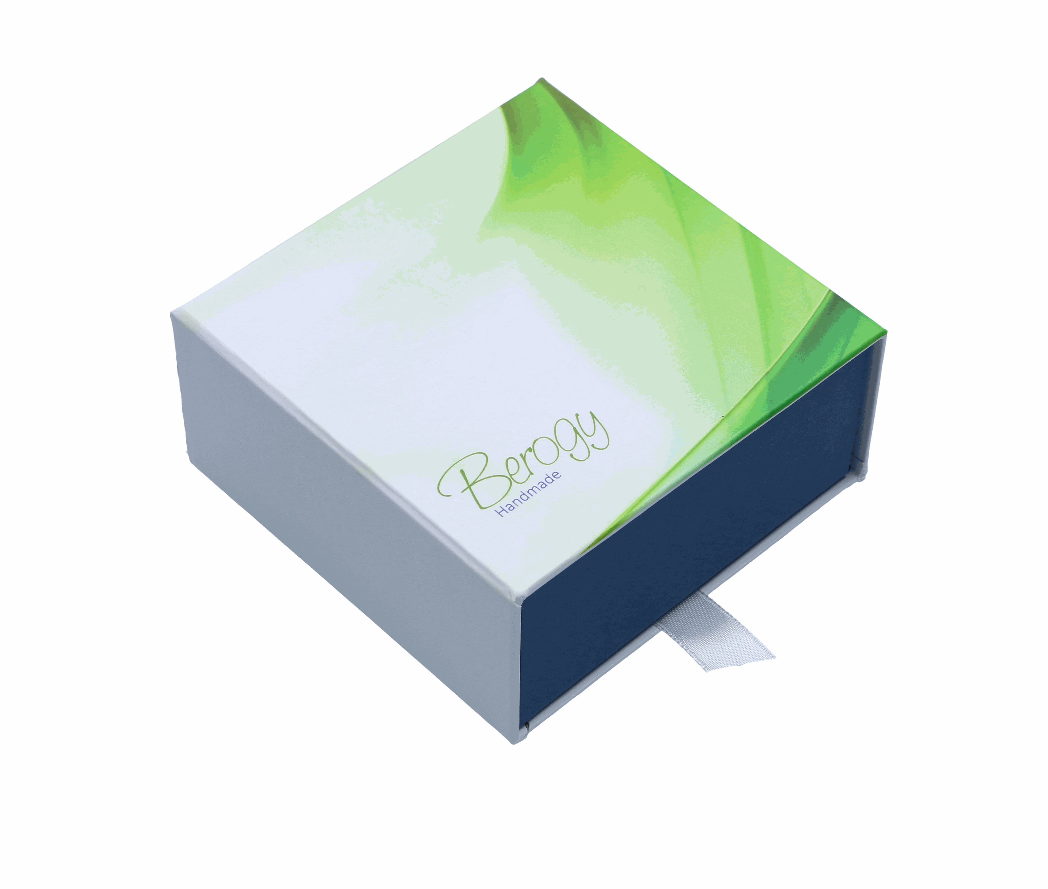 Handmade ceramic bracelet "White Tiger"