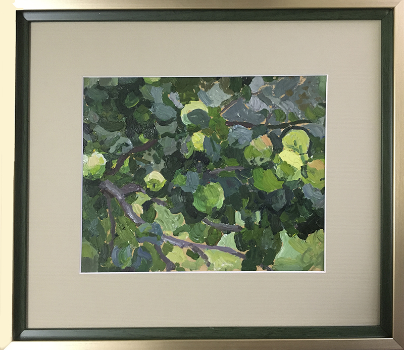 Painting "Apple tree" by Elena Yablonskaya