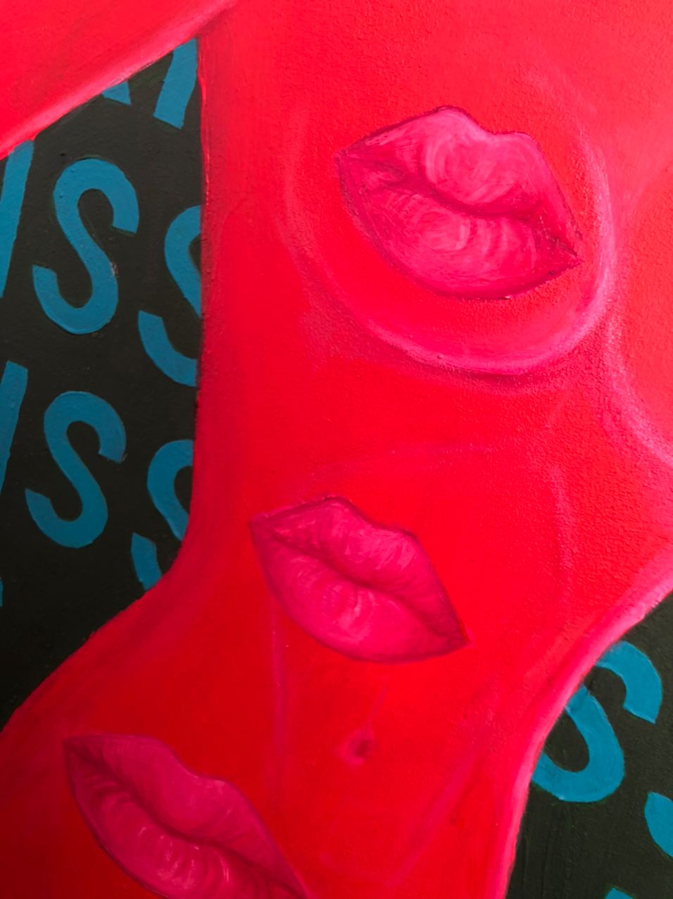 "How many kisses on you"