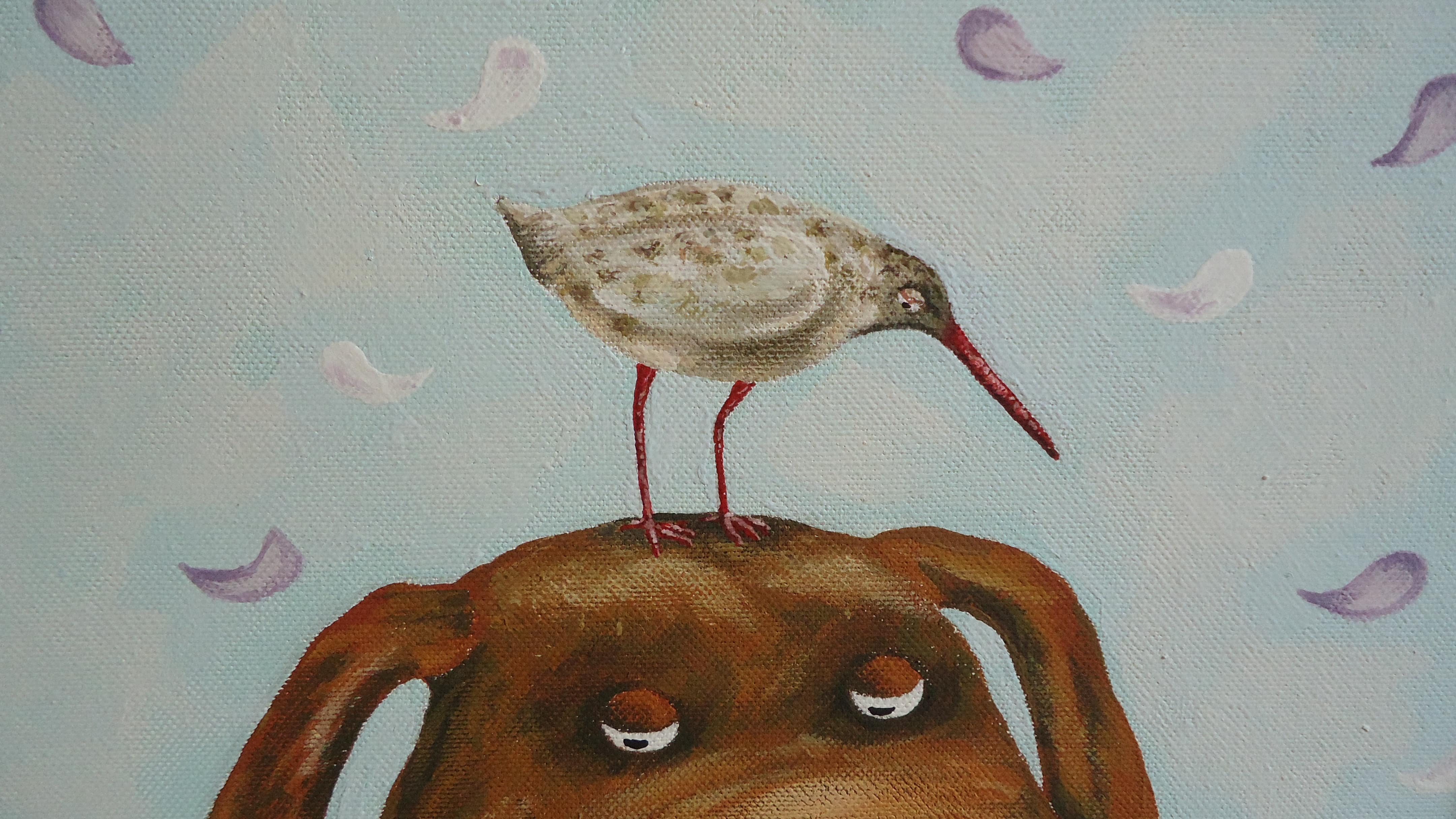 Fortune telling on flower petals