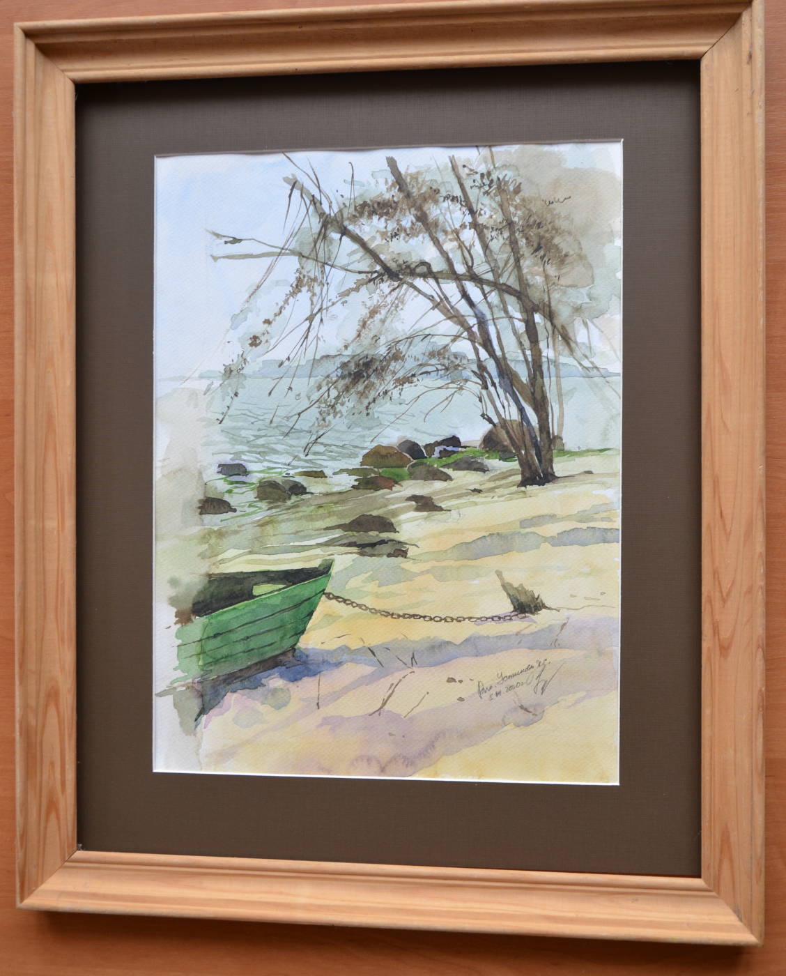 Dnieper near about. Khortytsya.