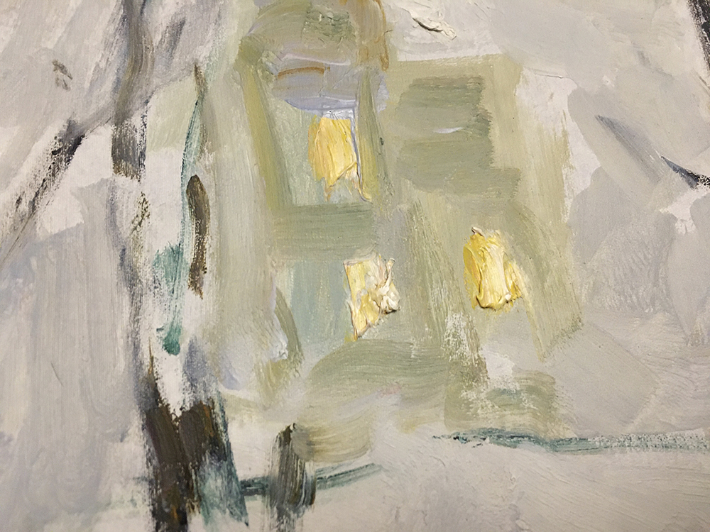 Painting "Evening" by Evgeny Volobuev